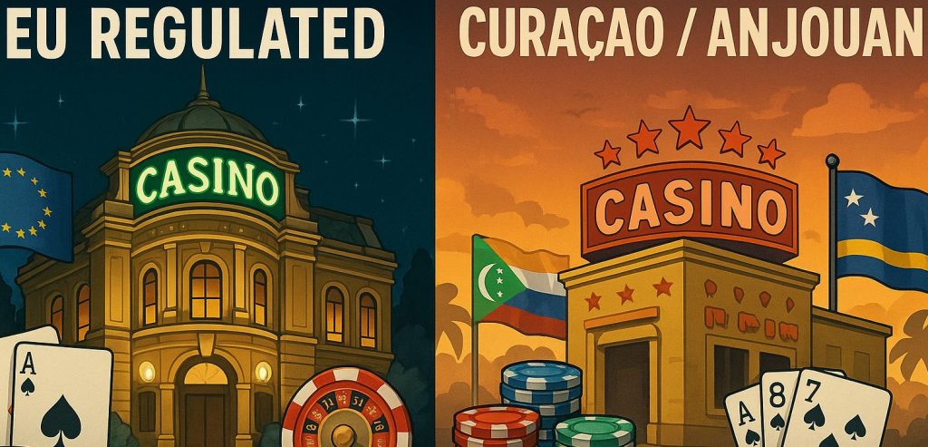 EU casino utan svensk licens vs internationell